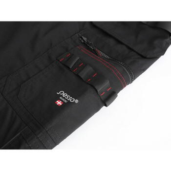 Pesso Брюки KD115B Ripstop Pro C48, черные, 0.85кг, 65% полиэстер, 35% хлопок, 4-сторонний стрейч, светоотражатели (KD115B_C48)
