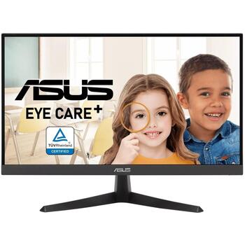 Asus монитор VY229Q, 21.45'', 250 cd/m², 1 ms, 75 Hz, 1 x HDMI, 1 x DisplayPort, встроенные динамики, TFT IPS (VY229Q)