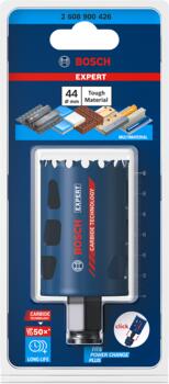 Karbīda caurumzāģis Tough Material 44mm, Urbjmašīnām/skrūvgriežiem, triecienurbjmašīnām/triecienskrūvgriežiem EXPERT MULTI MATERIAL PC PLUS CAURUMZĀĢIS, 2608900426, BOSCH (2608900426)