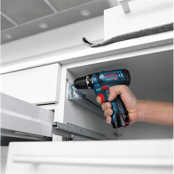 Bosch GSR 12V-15 060186810R, akumulatora urbjmašīna-skrūvgriezis, 12V, 2x2Ah, 30Nm, 0-1300 apgr./min, 2 ātrumi, Li-ion, L-BOXX 102 (060186810R)