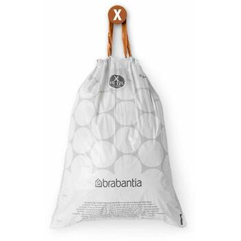 Brabantia мусорные пакеты 116728, 10-12 л, X, 20 шт., со стяжкой (116728)