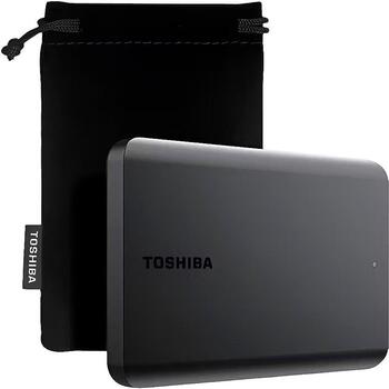 Toshiba внешний жесткий диск Canvio Basics, HDTB510MK3AA, 1 TB, USB 3.2, черный (HDTB510MK3AA)