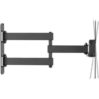 Sbox Крепление для монитора LCD-423, 23-43'', 30kg, 200x200, Черный, VESA 100x100-200x200, 5,5-39,2cm, +5°/-10°, +90°/-90° (LCD-423)