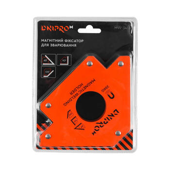 Магнитный угольник для сварки MW-3413 до 35кг DNIPRO-М (81399003)