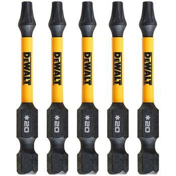 Dewalt triecienskrūvgriezis DT7395T-QZ T20, 5 gab, cieta tērauda, torsijas ietekme, precīza forma (DT7395T-QZ)