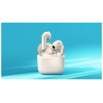 Sennheiser Наушники ACCENTUM Open 700446, Bluetooth 5.3, 25-15000Hz, 109dB, 4 микрофона, IPX4, кремовый (700446)