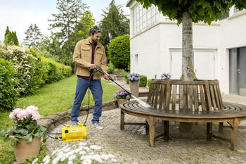 Karcher K 2 Horizontal 1.600-932.0, 110бар, 360л/ч, 1400Вт, 5м, 20м²/ч, компактный (1.600-932.0)