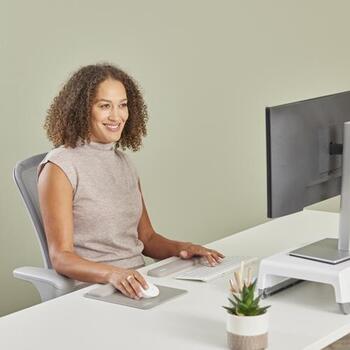 Fellowes Breyta kompakta klaviatūras atbalsts MODELIS 100142574, 6cm, 32cm, 1.75cm, Silikons, HEX Cushion Technology (100142574)