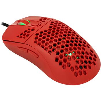 White Shark GALAHAD RED GM-5007 Игровая мышь GALAHAD-R, 800-6400 DPI, 6 кнопок, 1,8 м, USB 2.0, RGB подсветка (GALAHAD-R)