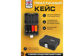 Jcb набор головок ударных JCB-4032, 4 шт., 1/2
