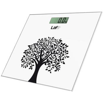 Lafe Весы для тела LAFWAG44591, 300mm, 300mm, 150kg, 100g, LCD, стекло, 1xCR2032, автоматическое отключение (LAFWAG44591)