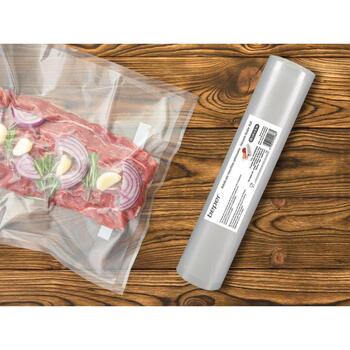 Beper RCO9003028, рулон пленки для вакуумного упаковщика, 28см x 6м, ПЭ+ПА+силикагель, многоразовый (RCO9003028)