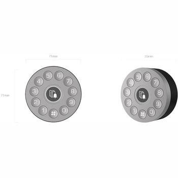 Ezviz DL01S 3-в-1 комплект умного замка, CS-DL01S/DL01CP/A3, Zigbee, Wi-Fi, пароль, RFID, приложение, 4xAA, 6 мес. (CS-DL01S/DL01CP/A3)