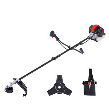 Scheppach PBC520 кусторез, 52 см³, 1,88 л.с., 43/25 см, 1,2 л, U-образная рукоятка, разъемная штанга, антивибрация (5910715915)
