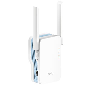 Cudy RE1200 WiFi Mesh репитер, AC1200, 867+300 Мбит/с, 1×10/100 Мбит/с, WPA3, WPS, режим AP, белый (RE1200)