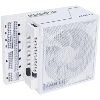 Lian Li Datora barošanas bloks EDGE GOLD 1000 G9P.EG1000G.WH00.EU, 1000W, 80 PLUS Platinum, pilnībā modulārs (G9P.EG1000G.WH00.EU)