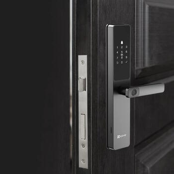 Ezviz CS-DL05 умный дверной замок, 7 способов открытия, Wi-Fi 2.4GHz, Bluetooth, IP65, 50 отпечатков, 50 карт, 50 PIN, USB-C (CS-DL05)