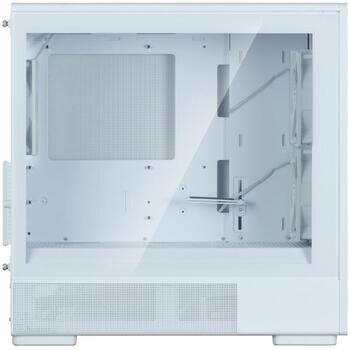 Zalman P10 NAMU WHITE, Mini-Tower korpuss, mATX, 3x120mm ventilatori, balts, 340mm GPU, 173mm CPU, 140mm PSU, USB 3.0, USB-C (P10 NAMU WHITE)