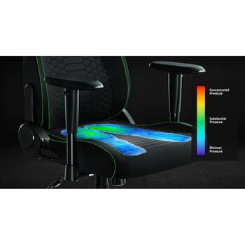 Razer spēļu krēsls Iskur V2 X RZ38-05310100-R3G1, 152 grādi, 545 mm, 136 kg, 50 mm, 5 ritenīši, tērauda rāmis, jostas balsts (RZ38-05310100-R3G1)