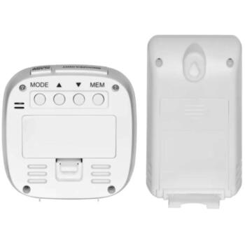 Emos Беспроводной термометр E0127, 2x1,5V AAA, 433MHz, беспроводной, будильник, дата, диапазон 30м (E0127)