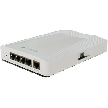 Mikrotik CRS304-4XG-IN коммутатор 10G Ethernet 4x, DC/PoE, 12-57 V, 21 W, VLAN, MAC фильтрация, DIN крепление (CRS304-4XG-IN)