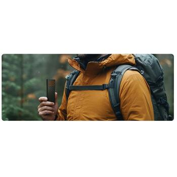 Nitecore Power Bank CARBO 10000 Gen2 ORANGE 10000mAh, 30W USB-C быстрая зарядка, 2 USB-C выходных порта, IPX8 водонепроницаемый (CARBO 10000 GEN2 ORANGE)
