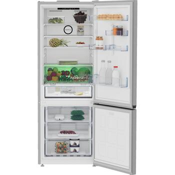Beko Холодильник B3RCNE564HXB, 490 л, 340 л, 150 л, 39 дБ, Свободностоящий, No Frost, Дисплей, Металлическая отделка (B3RCNE564HXB)