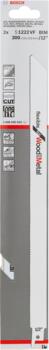 2 zobenzāģa asmeņi S 1222 VF, Zobenzāģiem ZOBENZĀĢA ASMENS S 1222 VF FLEXIBLE FOR WOOD AND METAL, 2608656043, BOSCH (2608656043)