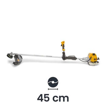 STIGA BC 545 B бензиновый триммер кусторез 42.7cc 1250W 450mm Желто-Черный (287321002/ST1)