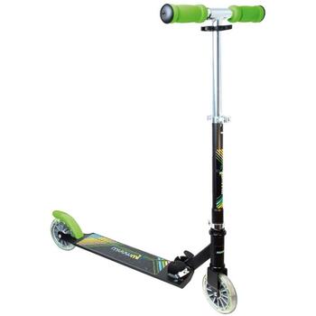 Muuwmi Aluminium Scooter NEON AU 102, 2x125mm, 82A, ABEC 5, 100kg, 500x100mm, складной, регулируемая рулевая колонка, тормоз (AU 102)