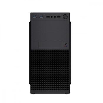 Gembird Корпус компьютера Fornax K300 CCC-FC-K300, 2x USB 3.0, 2x USB 2.0, черный, Mini Tower, Micro ATX (CCC-FC-K300)