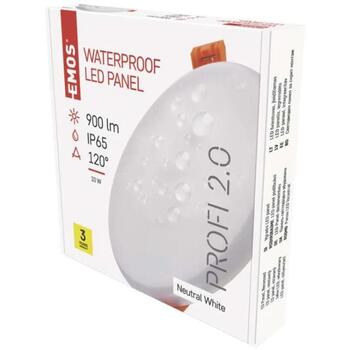 Emos LED светильник VIXXO ZV1132, 10 W, 900 lm, 220–240 V, IP65, 125 mm, нейтральный белый, алюминий (ZV1132)