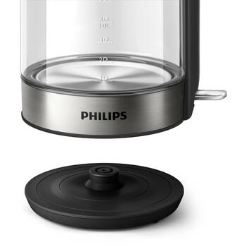 Чайник Philips HD9339/80, мощность 2200 Вт, объем 1.7 л, без проводов, 360° поворотная база, индикатор уровня воды, съемная крышка (HD9339/80)