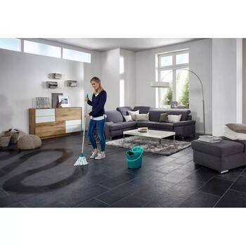 LEIFHEIT Classic Mop 1056796, grīdas uzkopšanas komplekts, 12l spainis, 1,2m kāts, viskozes uzgalis (1056796)