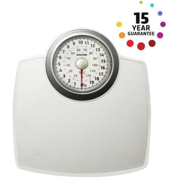Salter Классические механические весы 144 WHSVDRFEU16, 130кг, 34.7x32.0x6.3см, без обслуживания, противоскользящая платформа (144 WHSVDRFEU16)