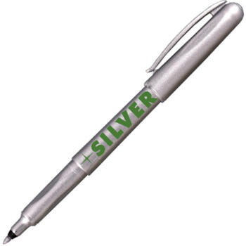 Маркер, перманентный, круглый, Ø1 мм, серебристый 6 2670 0194 CENTROPEN (6 2670 0194)