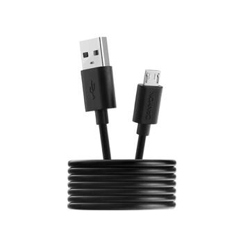 Vads ar Micro USB savienojumu un 1 m garumu Melns CNE-USBM1B CANYON (CNE-USBM1B)