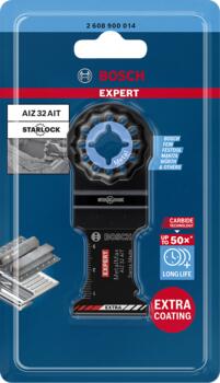 Starlock AIZ32AIT 1 gab., Svārstību daudzfunkcionālajiem darbarīkiem EXPERT AIZ 32 AIT METALMAX GREMDZĀĢĒŠANAS ASMENS, 2608900014, BOSCH (2608900014)