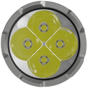Nitecore Rokas lukturis CI7, 2500 lm, 4 lampas, 130 h akumulatora darbības laiks, 279 m gaismas attālums, melns (CI7)
