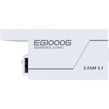 Lian Li Datora barošanas bloks EDGE GOLD 1000 G9P.EG1000G.WH00.EU, 1000W, 80 PLUS Platinum, pilnībā modulārs (G9P.EG1000G.WH00.EU)