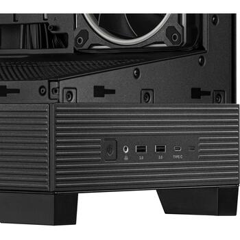 Asus корпус ПК A31 PLUS TG ARGB BLACK, Midi Tower, 511 мм глубина, 238 мм ширина, 435 мм высота, 2x 2.5