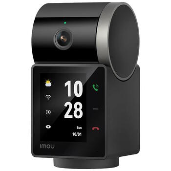 IMOU Rex VT Pro IP камера видеонаблюдения для помещения 5MP Wi-Fi поворотная ночное видение IPC-S2VBP-5M0WR чёрная (IPC-S2VBP-5M0WR)
