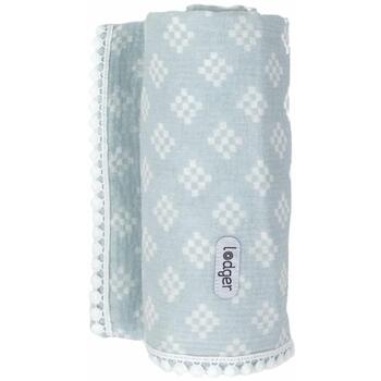 Lodger Swaddle Tribe Muslin autiņš SWT 105, 120x120 cm, 100% kokvilna, zils, mazg. 40°C, Oeko-Tex (SWT 105)