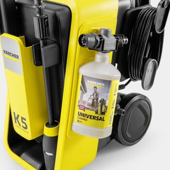 Karcher Высоконапорный мойщик K 5 Comfort Premium 1.324-800.0, 500 л/ч, 145 бар, 2100 Вт, 5 м шланг, желтый (1.324-800.0)