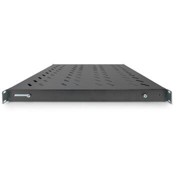 Digitus Полка для стойки DN-97647, 48.2см, 50см, 4.45см, 1U, черный, крепежные рейки 500-780мм (DN-97647)