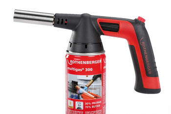 Горелка ROFIRE 4 PIEZO 1950 в комплекте с газом Multigas 300 1000002360&ROT Rothenberger (1000002360)