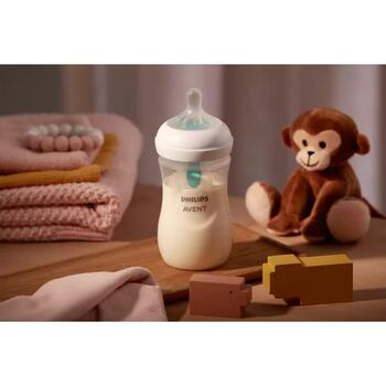 Philips Avent Natural Response антиколиковая бутылочка SCY673/01, 260 мл, соска среднего потока, клапан AirFree, без BPA (SCY673/01)