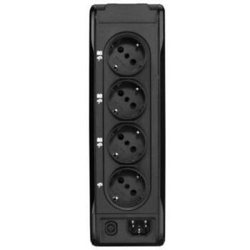 Eaton UPS 3P700D 0.7 кВА, 420 Вт, 4 C14 разъема, 7 Ач, 12 В, 25 дБ, LED дисплей, без комплекта для установки (3P700D)