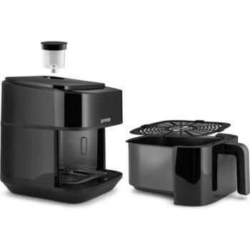 Gorenje Фритюрница AF1800ST, 6.7L, Черная, Сенсорное управление, LED дисплей, 8 программ, Автоматическое отключение (AF1800ST)