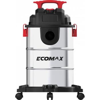 Ecomax putekļu sūcējs sausai un slapjai sūkšanai EMX 25L EM19307-25BA&EMX, 900W, 25l, 153mbar, 32m³/h, 220-240V, 3m (EM19307-25BA&EMX)